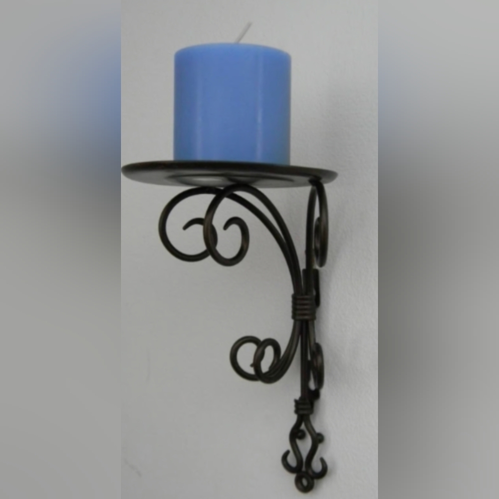 P8358 antique pillar sconce